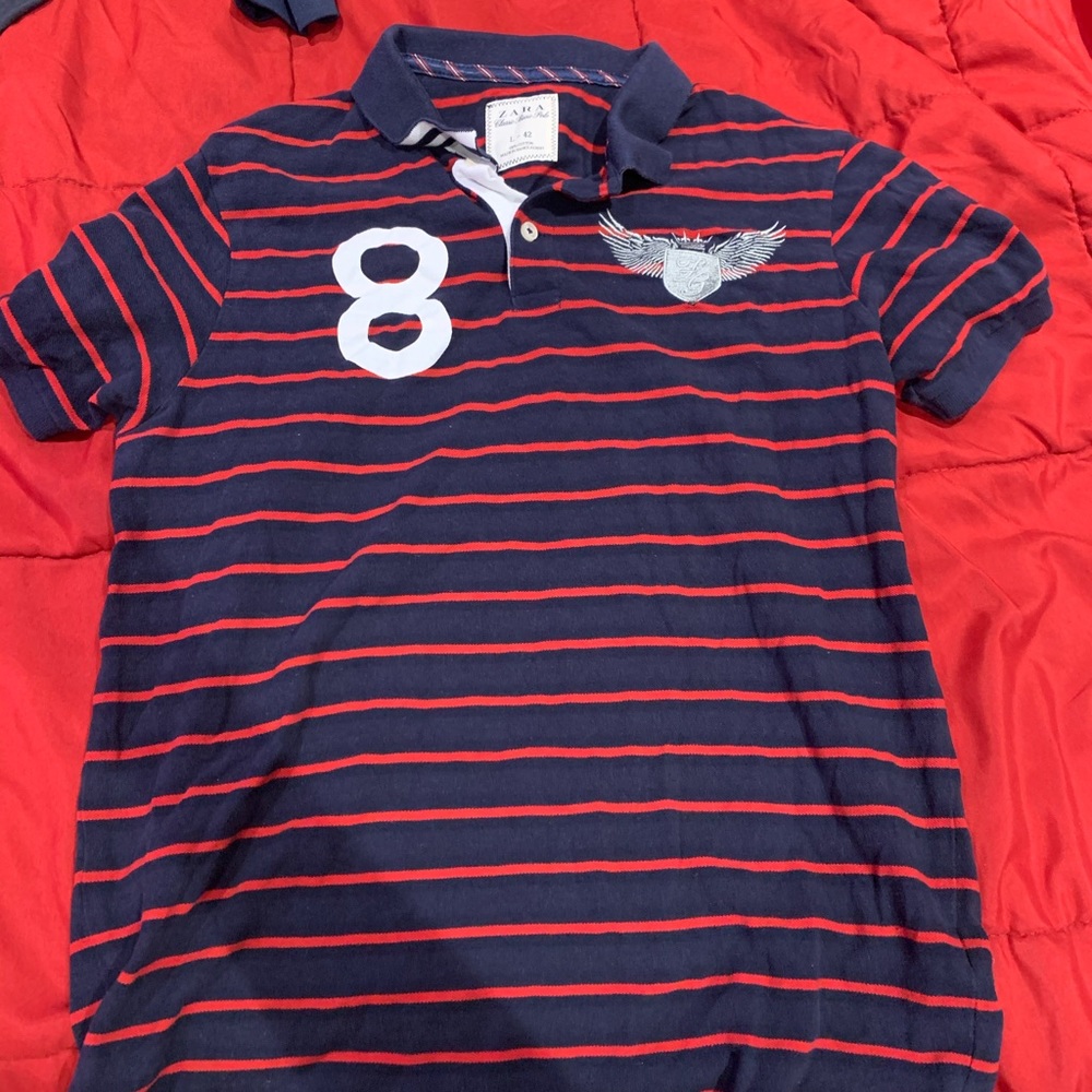 ZARA men polo tshirt